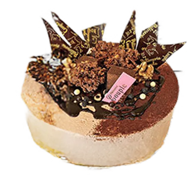 苺とチョコレートのホールケーキ